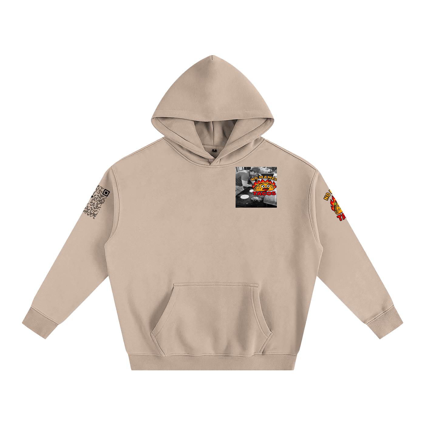 Julia Child Her Secret Recipes Oversize Fleeced Hoodie