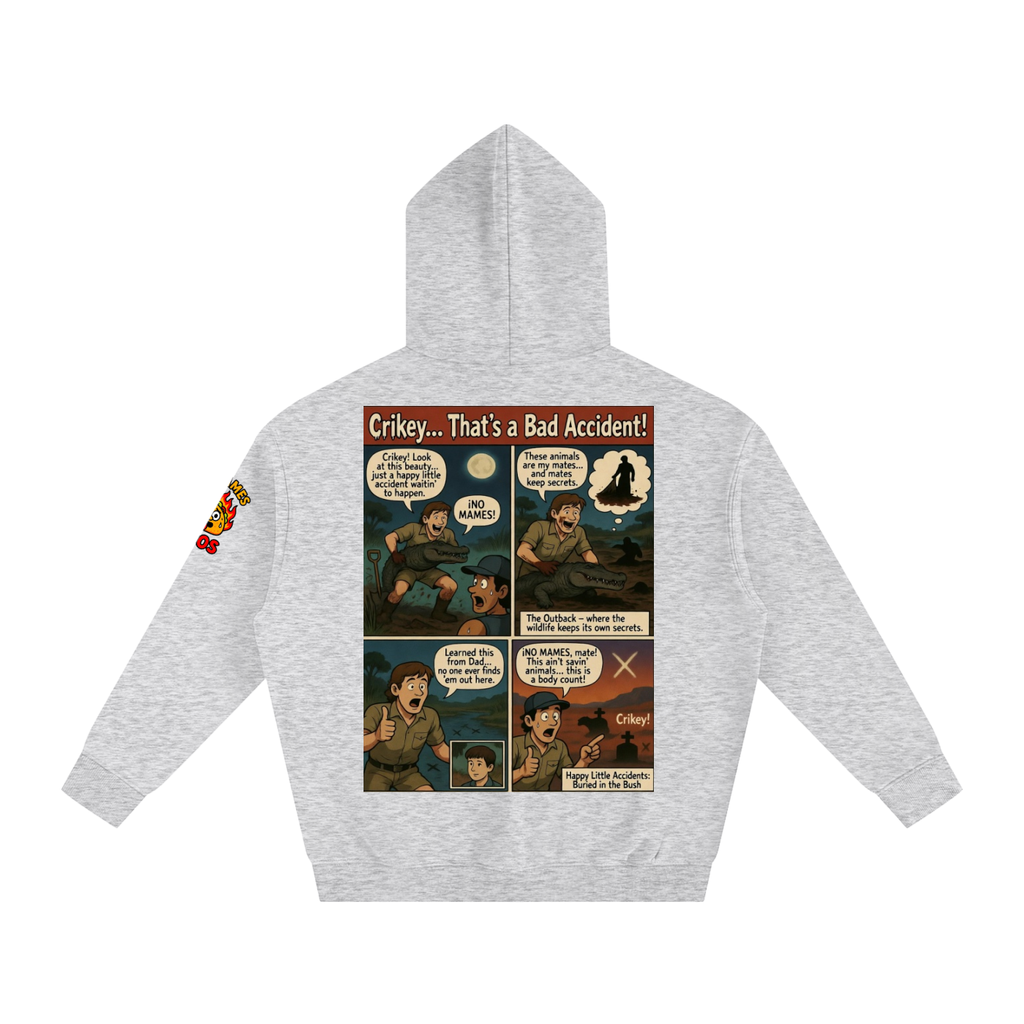 Crocadile Hunter Oversize Fleeced Hoodie