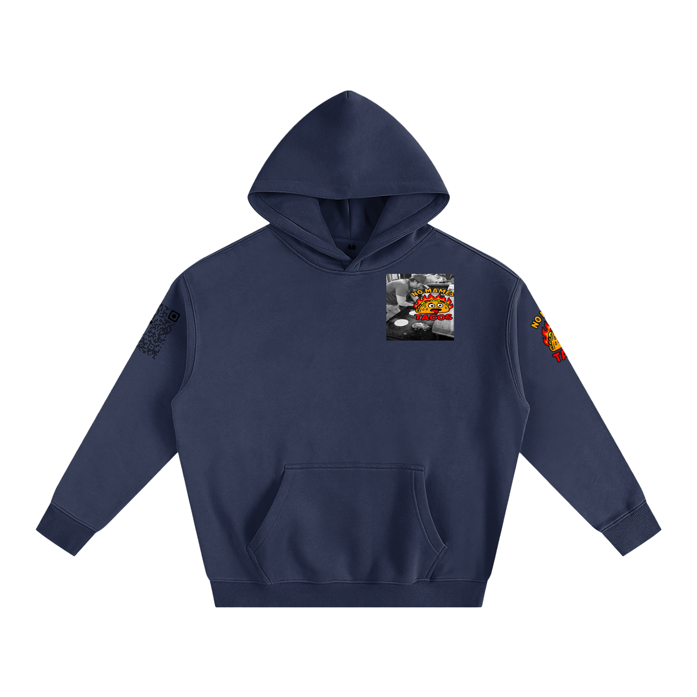 Julia Child Her Secret Recipes Oversize Fleeced Hoodie