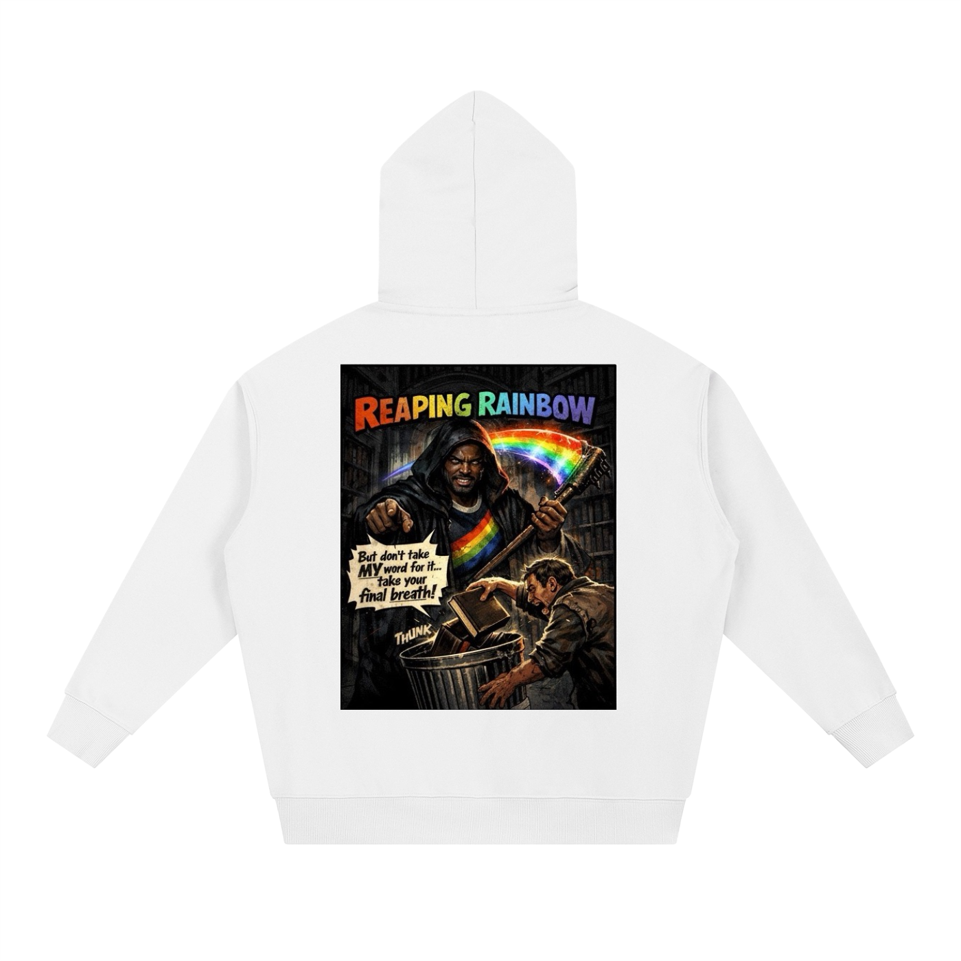 Reaping Rainbow Essential Heavyweight Hoodie