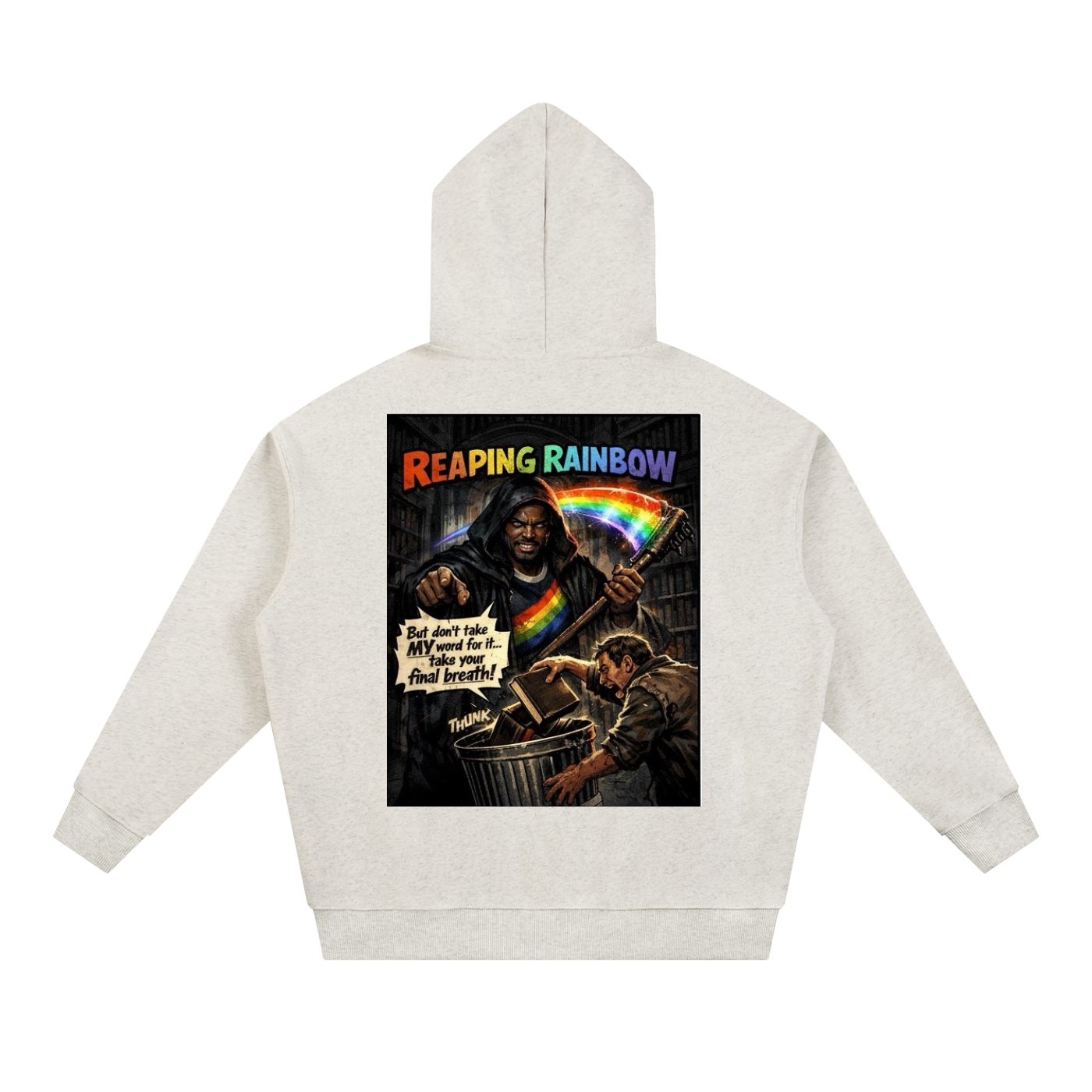 Reaping Rainbow Essential Heavyweight Hoodie