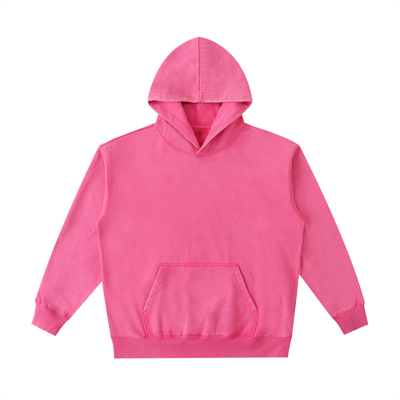 Pink hoodie on a white background