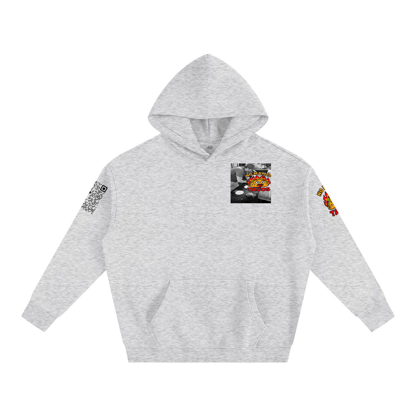 Julia Child Her Secret Recipes Oversize Fleeced Hoodie