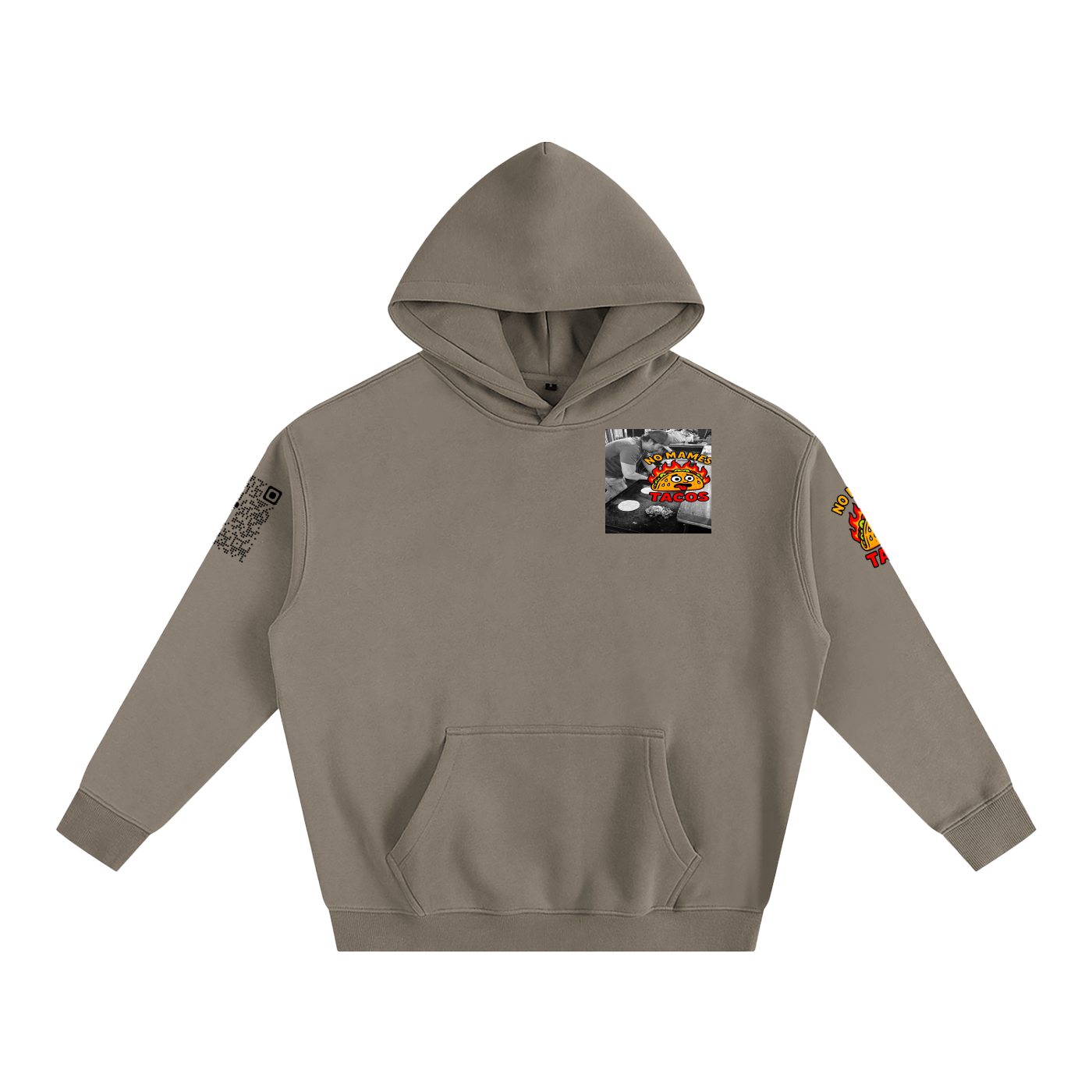 Julia Child Her Secret Recipes Oversize Fleeced Hoodie